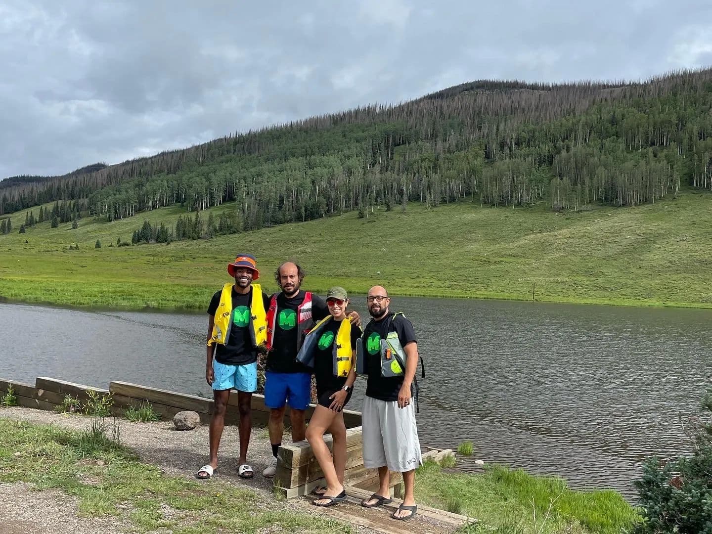 Students learning financial literacy skills